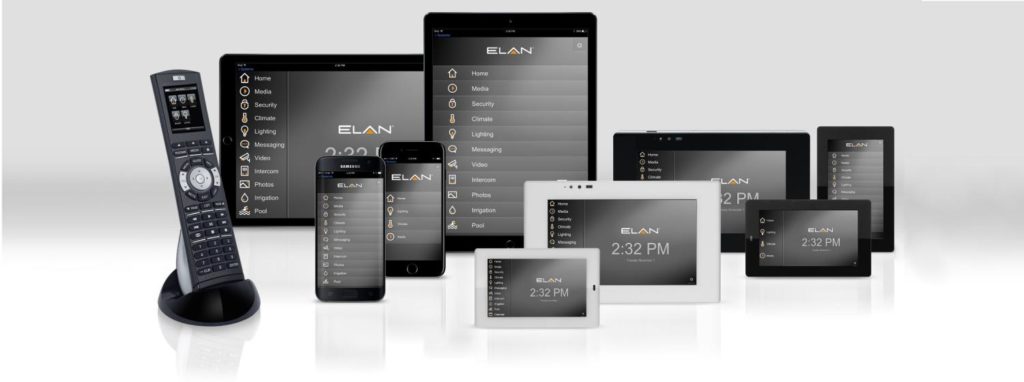 Elan Home Systems User Interfaces