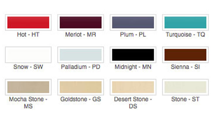 Lutron Color Options