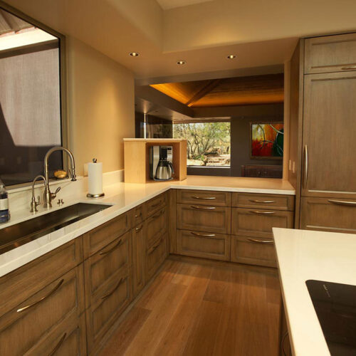 Nexus 21 Appliance Lift in Kitchen
