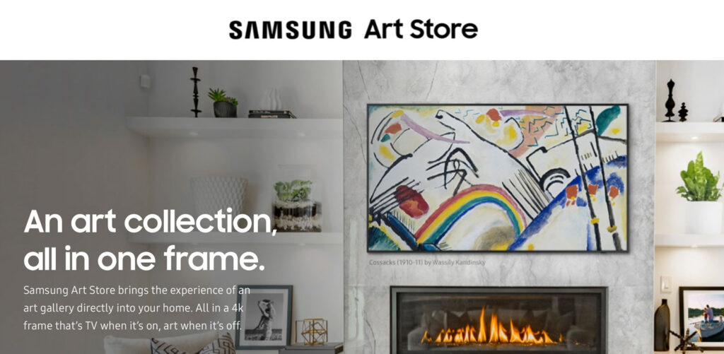 The Samsung Art Store