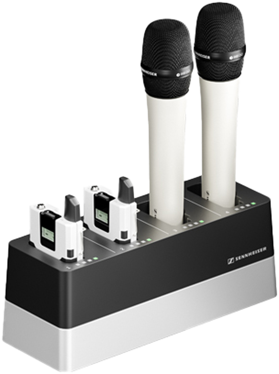 Sennheiser microphones - Ready to go