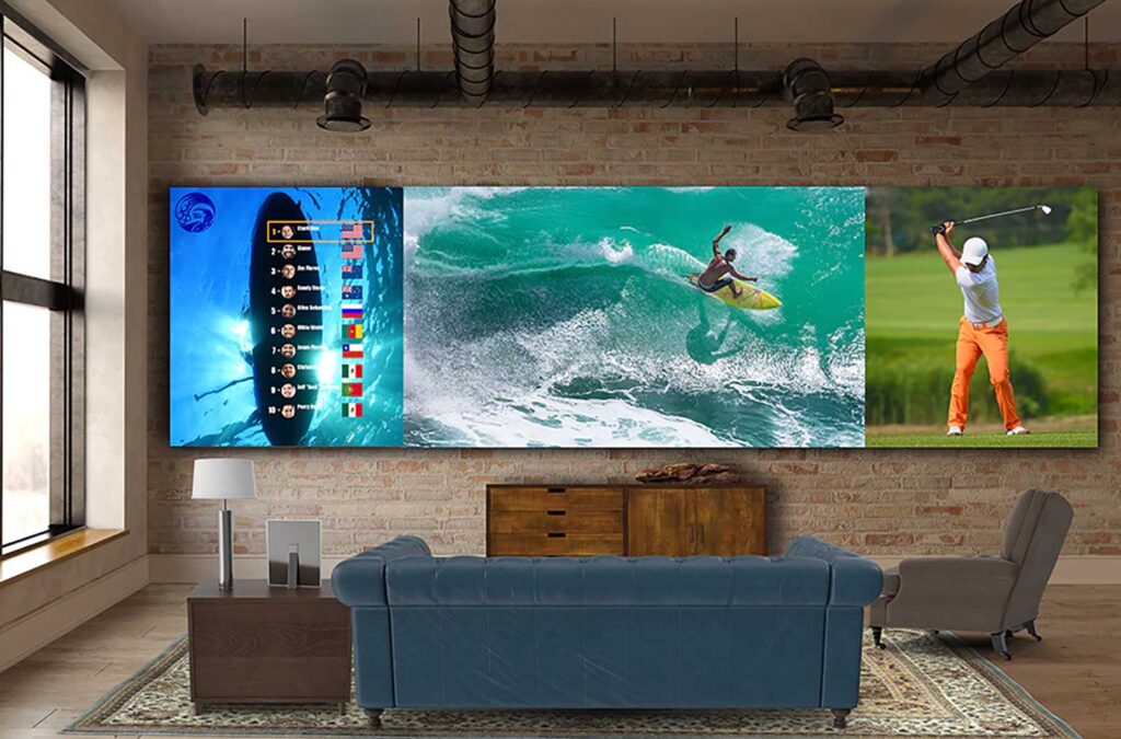 Direct View LED - Indoor installation in bright room
